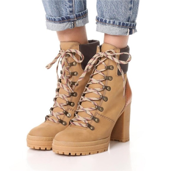 See By Chloe Shoes - See by Chloé Eileen High-Heel Platform Hiking Booties